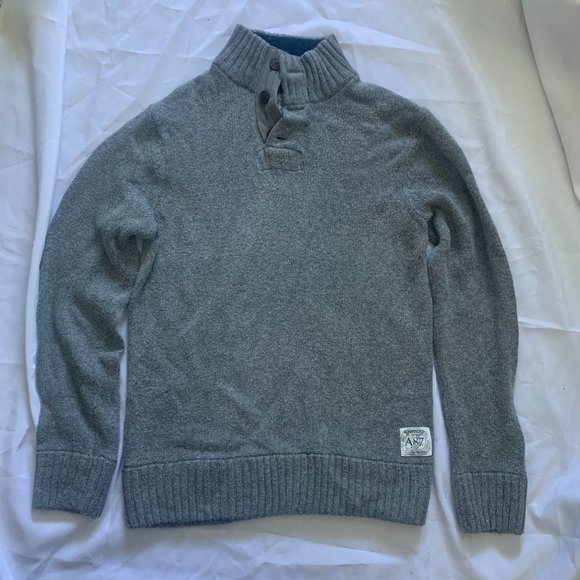 Aeropostale Men's Grey Sweater - Picture 1 of 5